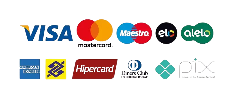 Formas de pagamento